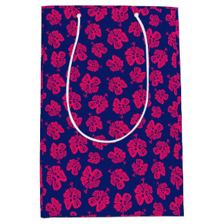 Sac Cadeau Moyen L'hibiscus tropical pour un peu de paradis chez so