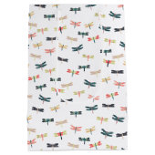 Sac Cadeau Moyen Libellules (Dos)