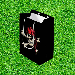 Sac Cadeau Moyen Libérez votre pirate intérieur sur le vert