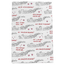 Ligne de ramassage Valentine Funny Truck Lover
