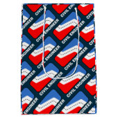 Sac Cadeau Moyen Ligue du génie civil (Dos)