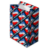 Sac Cadeau Moyen Ligue du génie civil (Dos Angle)