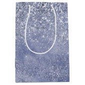 Sac Cadeau Moyen Lilac Parties scintillant violette Glitz étincelan (Devant)