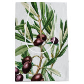 Sac Cadeau Moyen L'île méditerranéenne grecque Feuille d'olive (Devant)