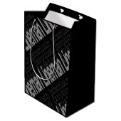 Sac Cadeau Moyen Lineman Extraordinaire (Dos Angle)