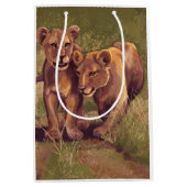Sac Cadeau Moyen Lion Cubs (Devant)