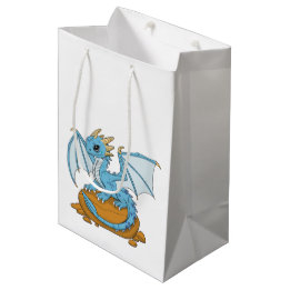 Sac Cadeau Moyen Little Blue Dragon