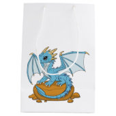 Sac Cadeau Moyen Little Blue Dragon (Dos)