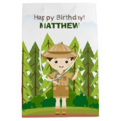 Sac Cadeau Moyen Little Explorer (Devant)