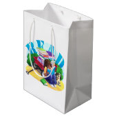 Sac Cadeau Moyen Livre Wagon (Dos Angle)