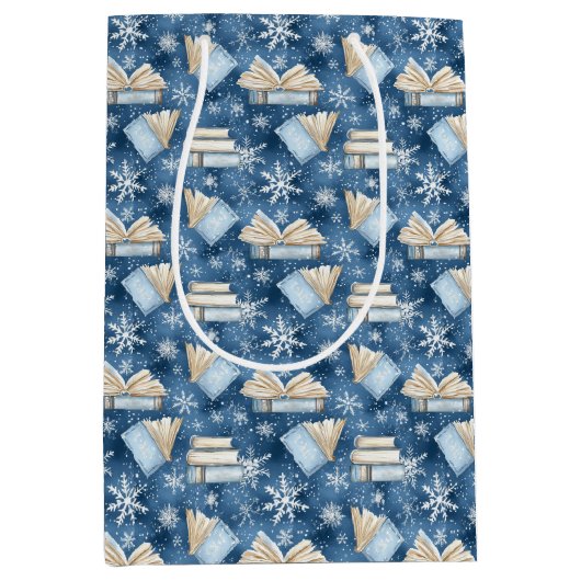 Sac Cadeau Moyen Livres de Noël (Devant)