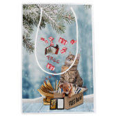 Sac Cadeau Moyen Livres gratuits pour Noël (Devant)