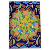 Sac Cadeau Moyen Lizard Mandala (Dos)