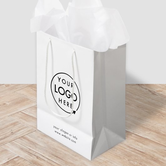 Sac Cadeau Moyen Logo | Business modern