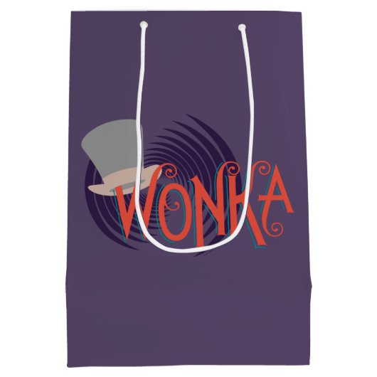 Sac Cadeau Moyen Logo Wonka Spiral (Dos)