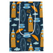 Sac Cadeau Moyen Londres (Dos)