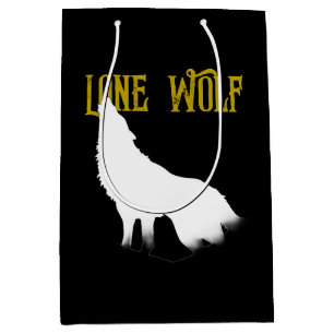 Sac Cadeau Moyen Lone Wolf Homme Sigma moderne minimaliste