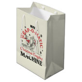 Sac Cadeau Moyen LOONEY TUNES™ | Machine à envelopper ACME-O-Matic (Devant Angle)