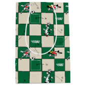 Sac Cadeau Moyen LOONEY TUNES™ Soccer Grid Pattern (Devant)