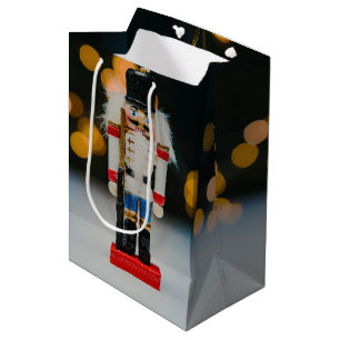 Sac Cadeau Moyen L'ornement casse-noisette classique de Noël de Sli