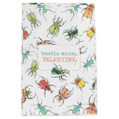 Sac Cadeau Moyen Love Bug Beetle Mine Saint Valentin (Devant)