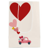 Sac Cadeau Moyen Love & Hearts Gift Bag (Dos)