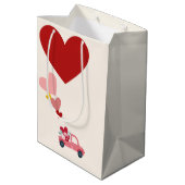 Sac Cadeau Moyen Love & Hearts Gift Bag (Dos Angle)