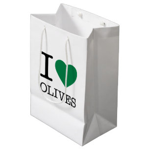 SAC CADEAU MOYEN LOVE OLIVES