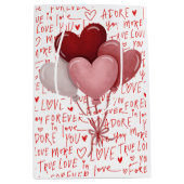 Sac Cadeau Moyen Love Vibes Medium Gift Bag (Devant)