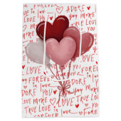 Sac Cadeau Moyen Love Vibes Medium Gift Bag (Dos)