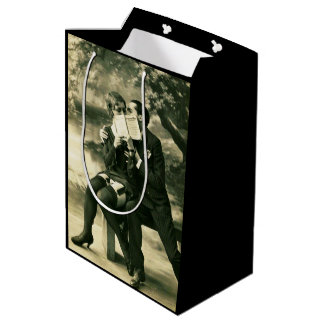 Sac Cadeau Moyen Lovers Secrets Sexy Vintage Pin-up Couple Love