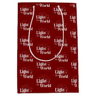 Sac Cadeau Moyen Lumière du Monde Noël Inspirant