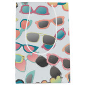 Sac Cadeau Moyen Lunettes de soleil éparpillées (Devant)