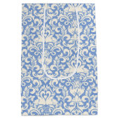 Sac Cadeau Moyen Luxe Damask Romantique Swan Love (Dos)