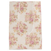 Sac Cadeau Moyen Luxe floral (Dos)
