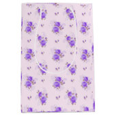 Sac Cadeau Moyen Luxe floral (Devant)