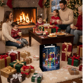 Sac Cadeau Moyen Luxury Christmas Gift Bag