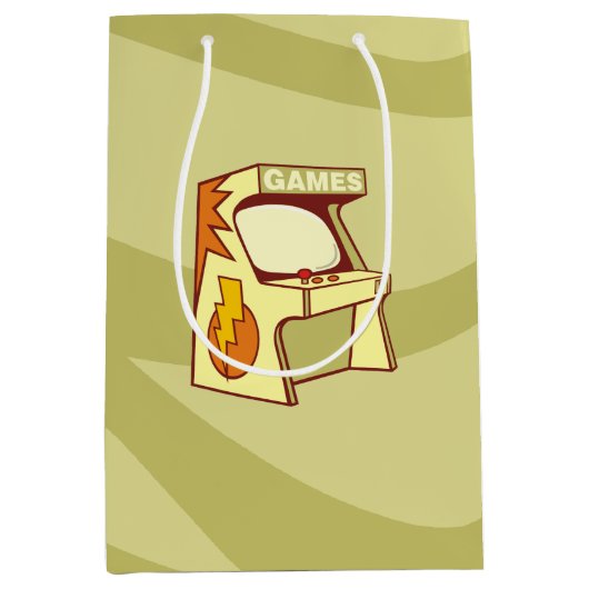 Sac Cadeau Moyen Machine d'arcade (Devant)