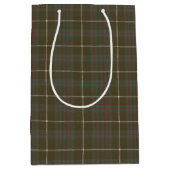 Sac Cadeau Moyen MacIntyre Chasse Tartan écossais Patiné (Devant)