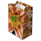 Sac Cadeau Moyen Macro Daylily (Dos Angle)
