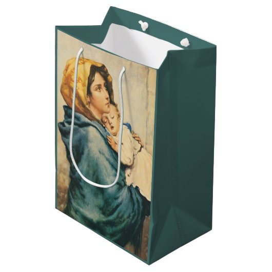 Sac Cadeau Moyen Madonna of the streets - Roberto Ferruzzi (Devant Angle)