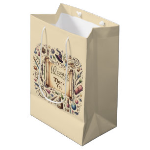 Sac Cadeau Moyen Magique sorcière vintage sorcière Casquettes