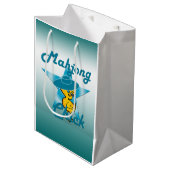 Sac Cadeau Moyen Mahjong Chick #7 (Devant Angle)
