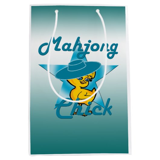 Sac Cadeau Moyen Mahjong Chick #7 (Devant)