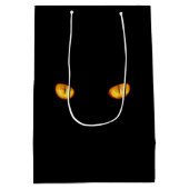 Sac Cadeau Moyen Maintenant, il vous voit Chat noir (Dos)