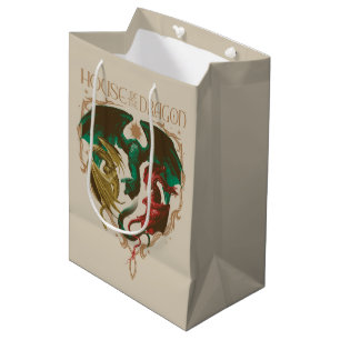 Sac Cadeau Moyen Maison du Dragon Bouclier dragon