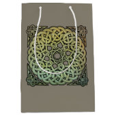 Sac Cadeau Moyen Mandala de nouage celtique (Devant)
