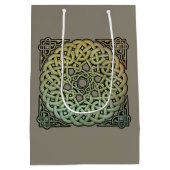Sac Cadeau Moyen Mandala de nouage celtique (Dos)