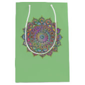 Sac Cadeau Moyen Mandala Inde Style 1 (Devant)