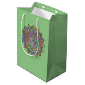 Sac Cadeau Moyen Mandala Inde Style 1 (Dos Angle)